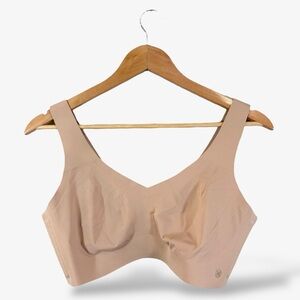 Honeylove Pullover Bra Nude Beige Size XL Wireless Soft Cup NO PADS